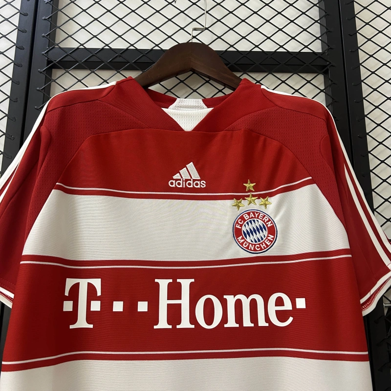 Bayern Munich 2007/08 Retro Home Jersey