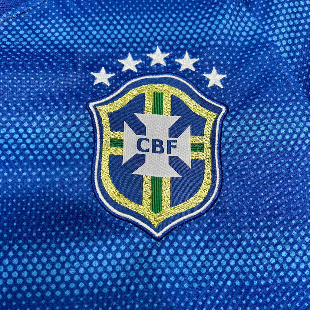 Brazil 2014 Retro Away Jersey