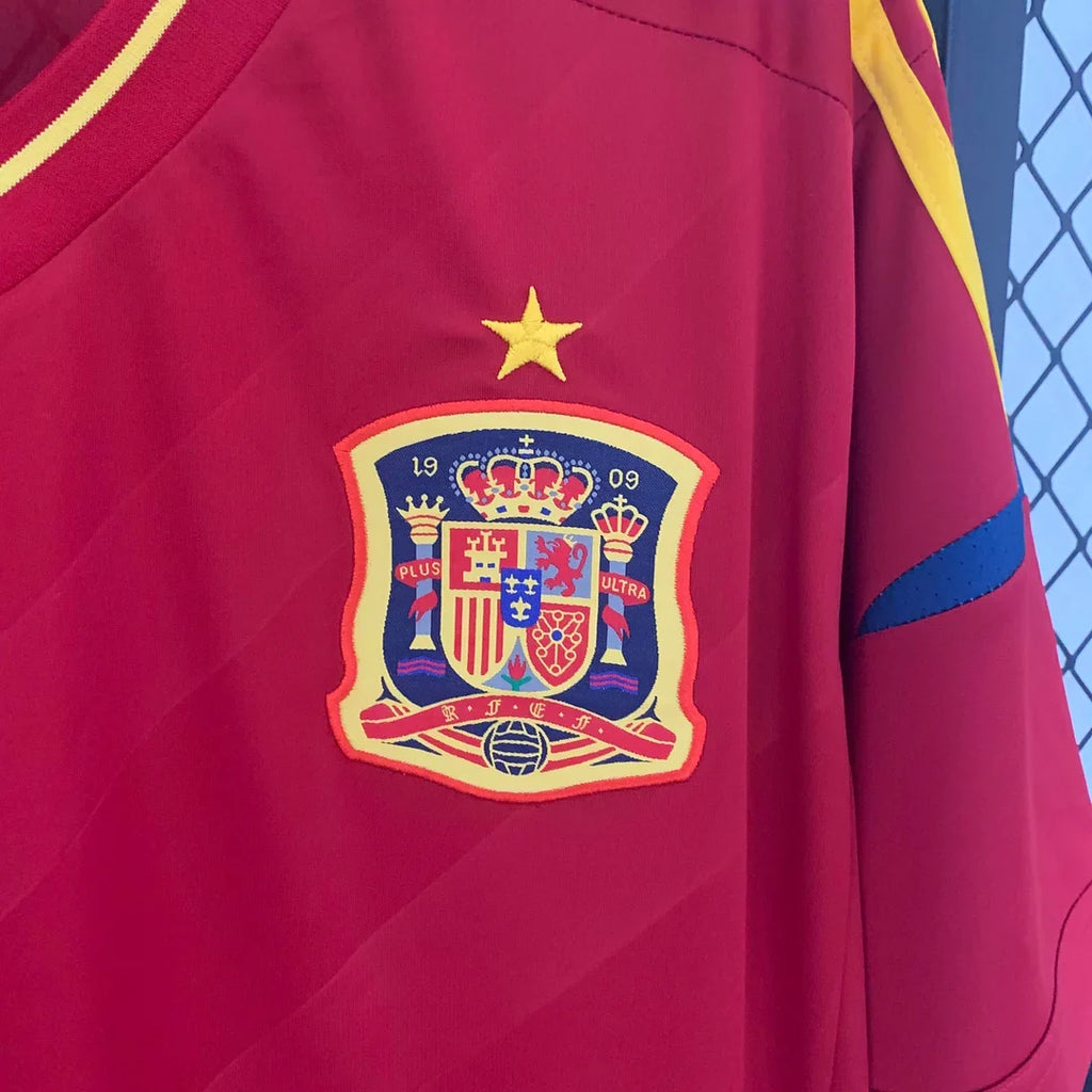Spain 2012 Retro Home Jersey