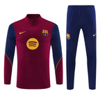 Barcelona Burgundy & Navy Tracksuit 2026/27