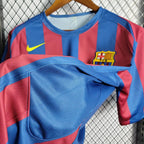 Barcelona 2005/06 Retro Champions League Home Jersey