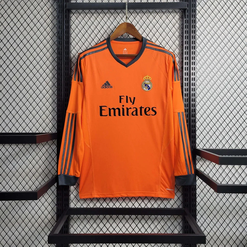 Real Madrid 2013/14 Retro Third Long Sleeve Jersey