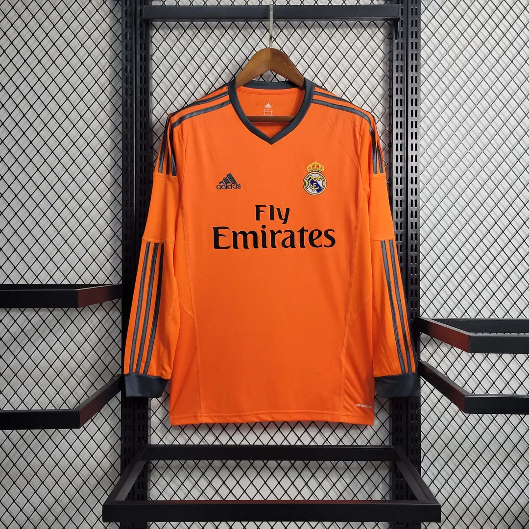 Real Madrid 2013/14 Retro Third Long Sleeve Jersey