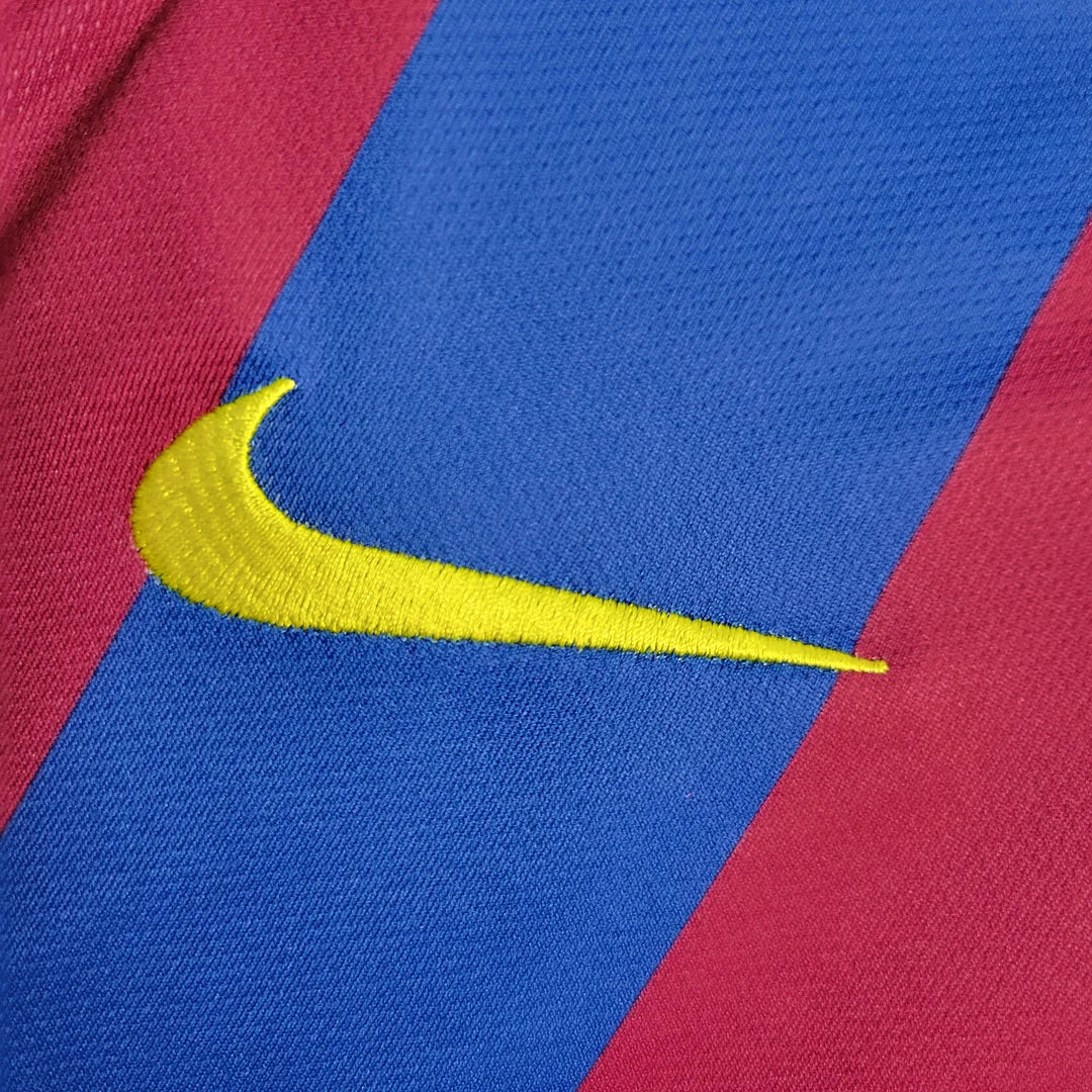 Barcelona 2005/06 Retro Champions League Home Jersey