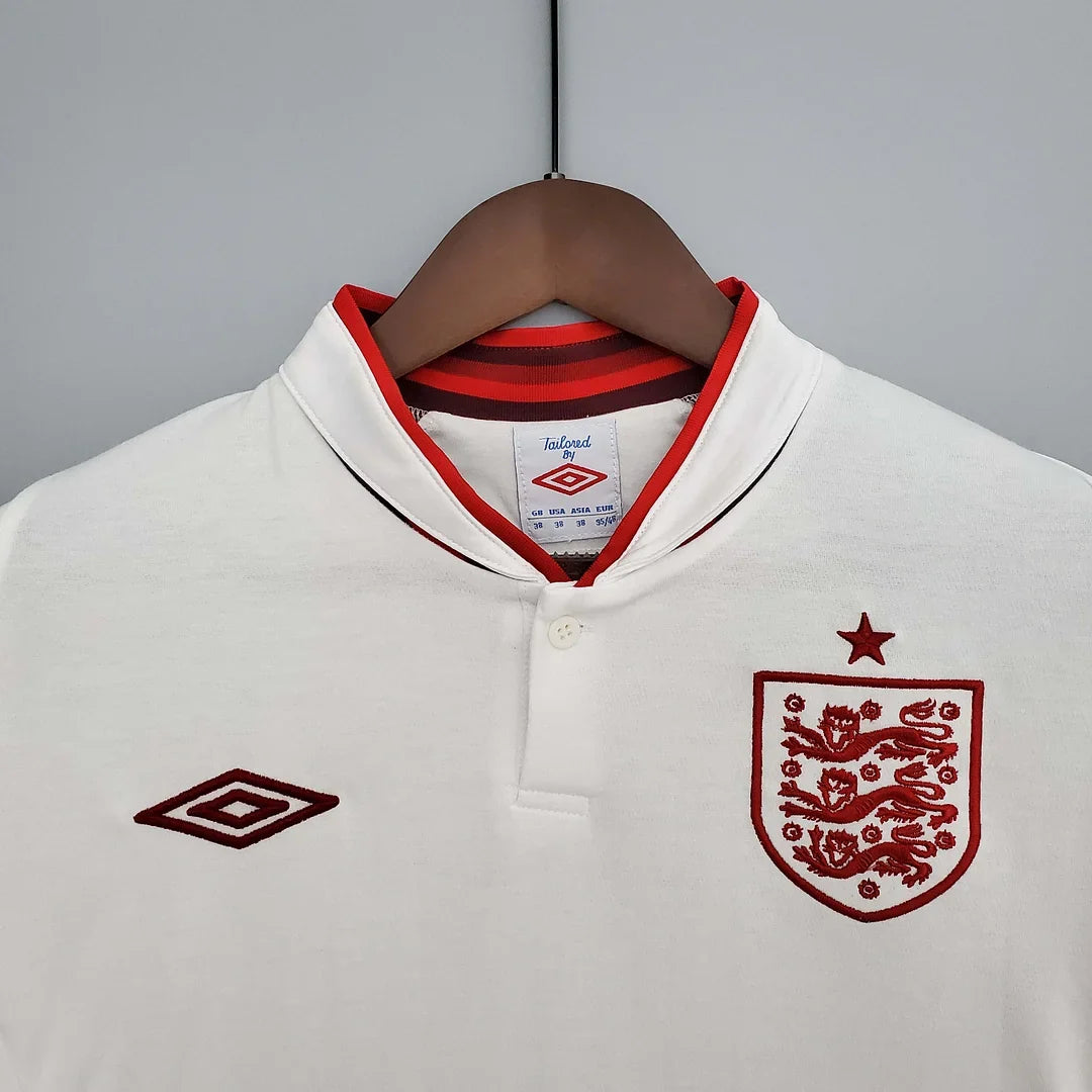 England 2012 Retro Home Jersey
