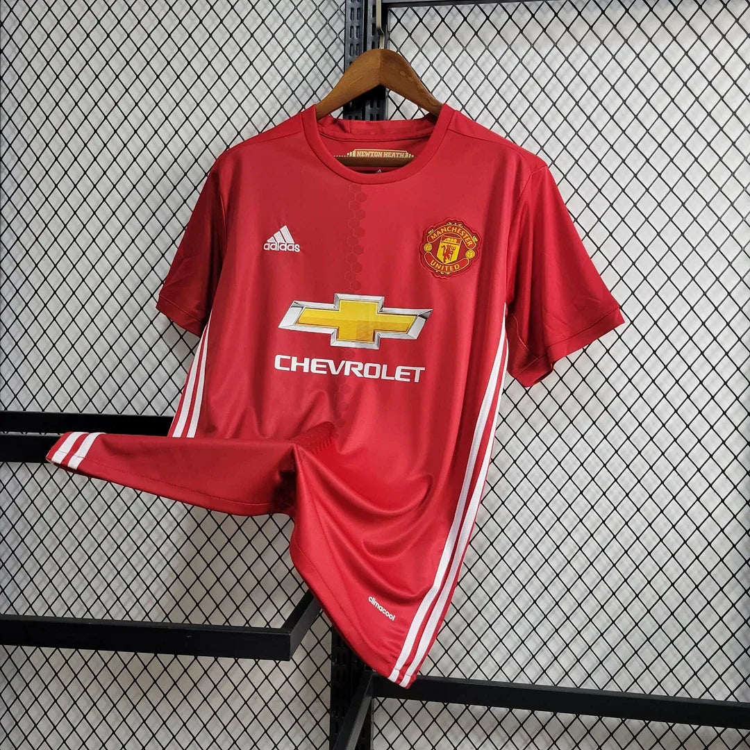 Manchester United 2017/18 Retro Home Jersey