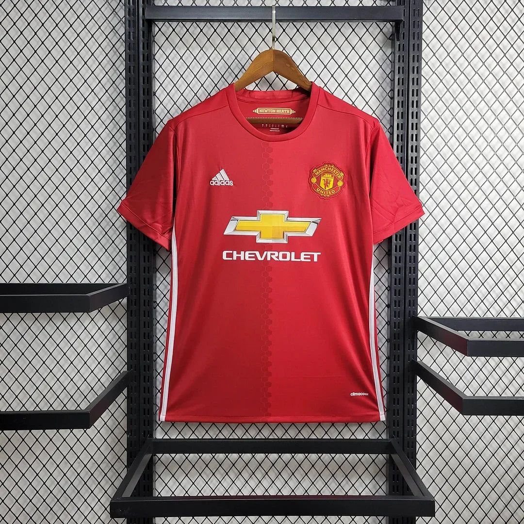 Manchester United 2017/18 Retro Home Jersey