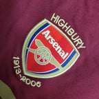 Arsenal 2005/06 Retro Home Long Sleeve Jersey