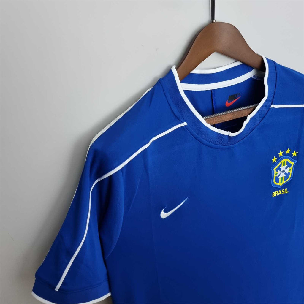 Brazil 1998 Retro Away Jersey