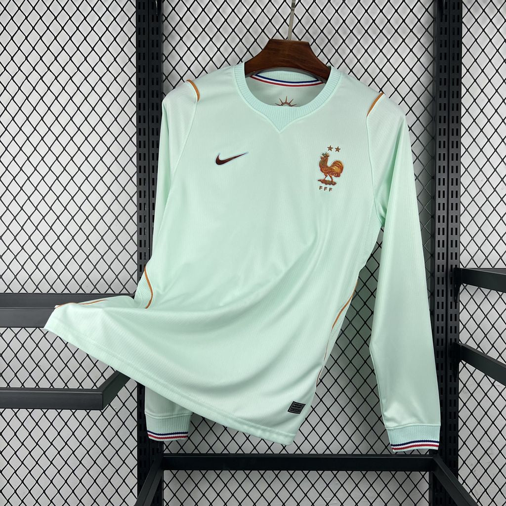France World Cup 2026 Away Long Sleeve Jersey Fan Version