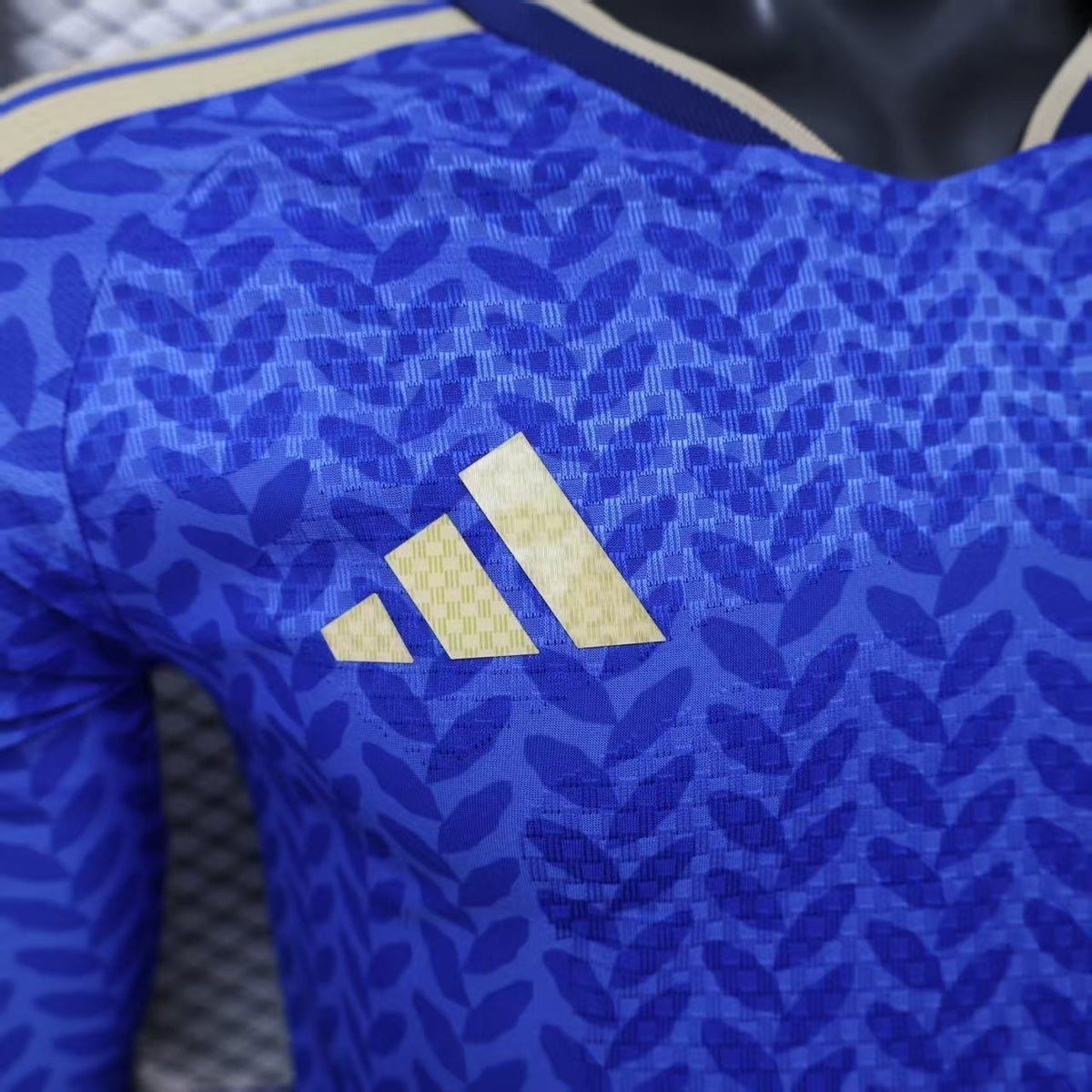 Italy World Cup 2026 Home Long Sleeve Jersey Player Version