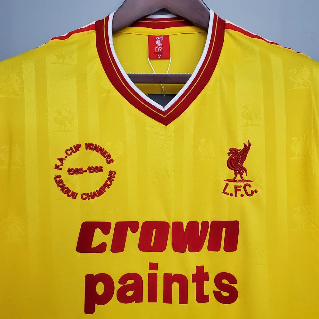 Liverpool 1985/86 Retro FA Cup & League Champions Away Jersey