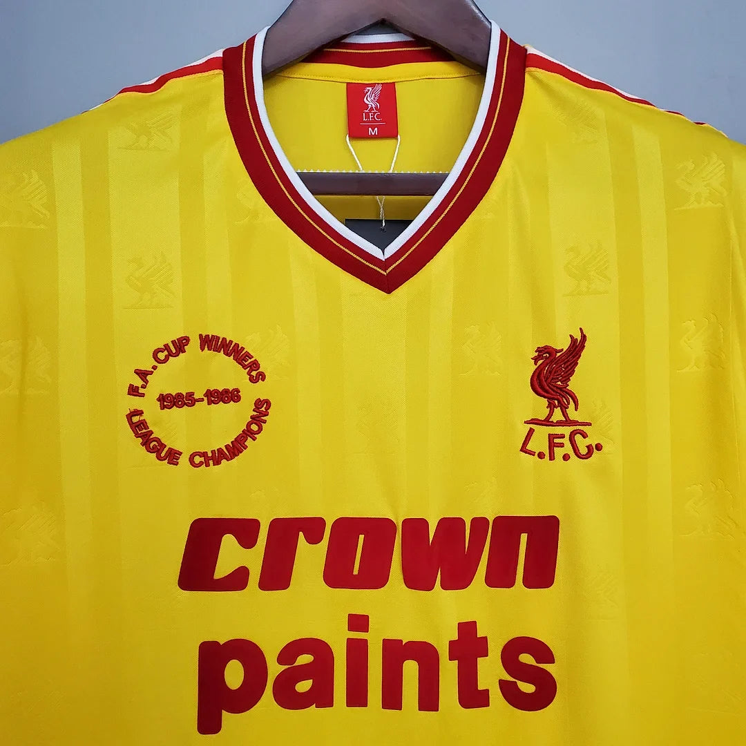 Liverpool 1985/86 Retro FA Cup & League Champions Away Jersey