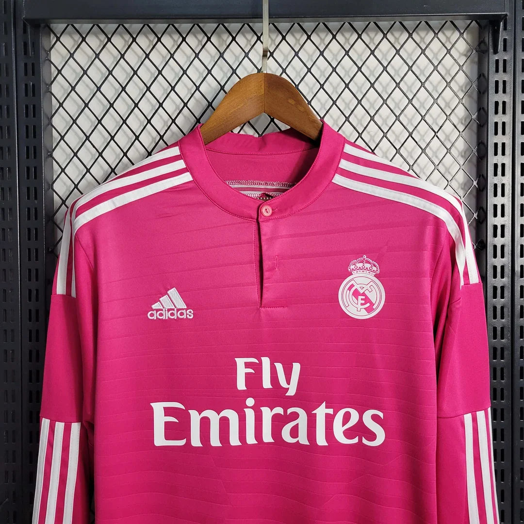 Real Madrid 2014/15 Retro Away Long Sleeve Jersey