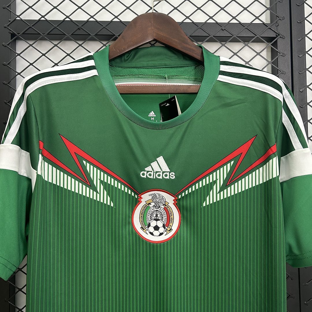 Mexico 2014 Retro Home Jersey