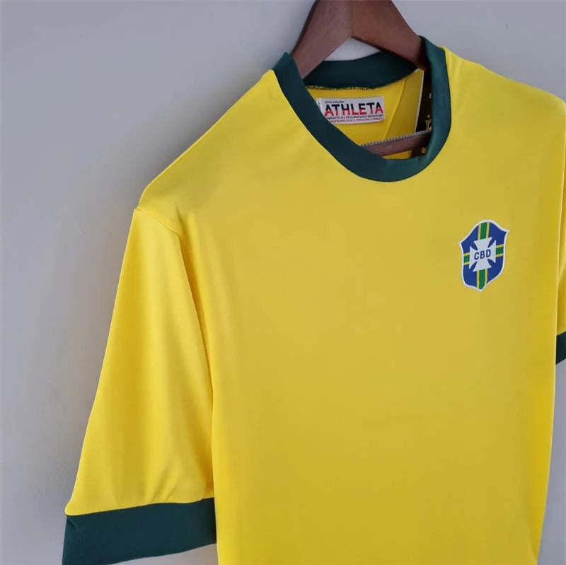 Brazil 1970 Retro Home Jersey
