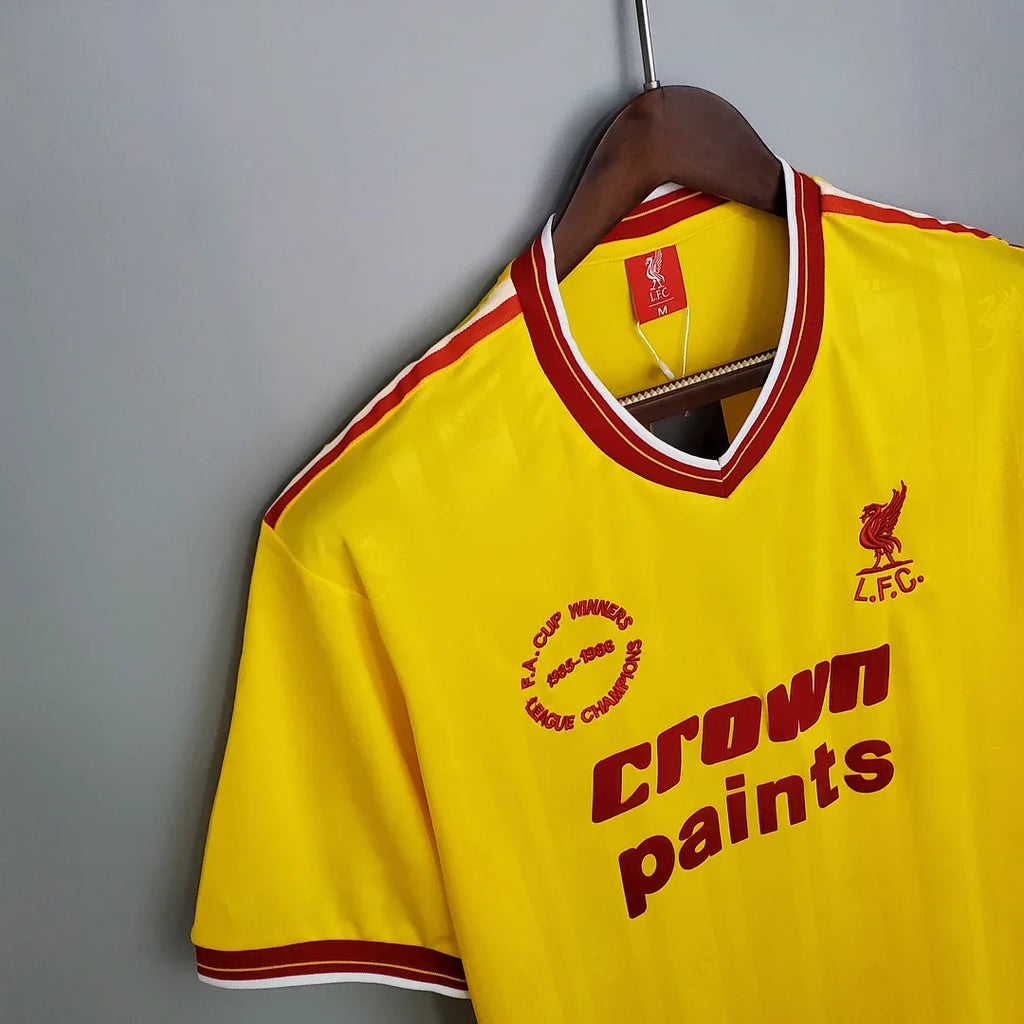 Liverpool 1985/86 Retro FA Cup & League Champions Away Jersey