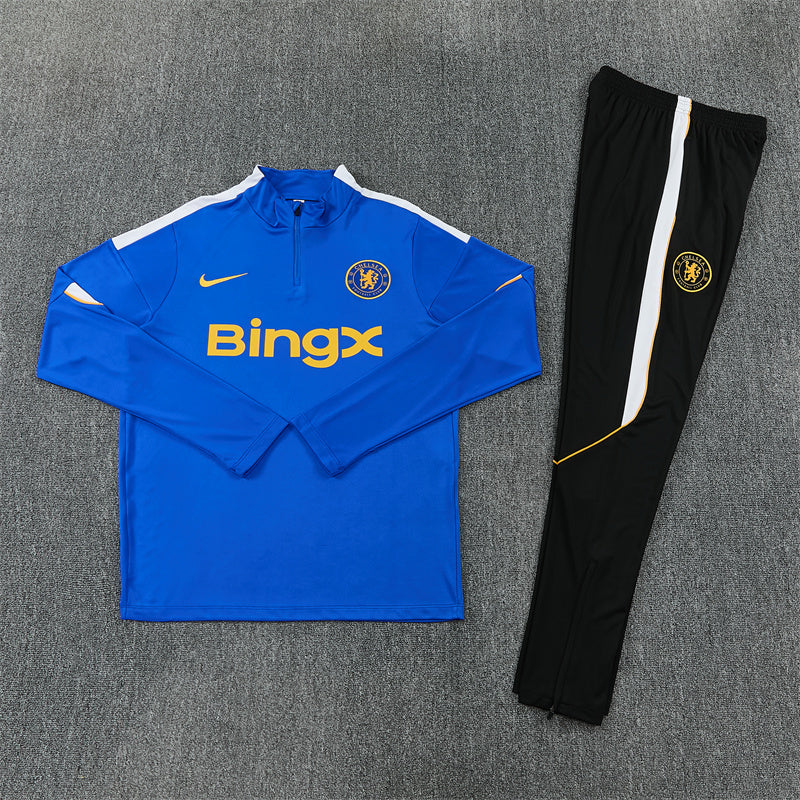 Chelsea Blue & Black Tracksuit 2026/27