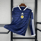 Scotland World Cup 2026 Home Long Sleeve Jersey Fan Version
