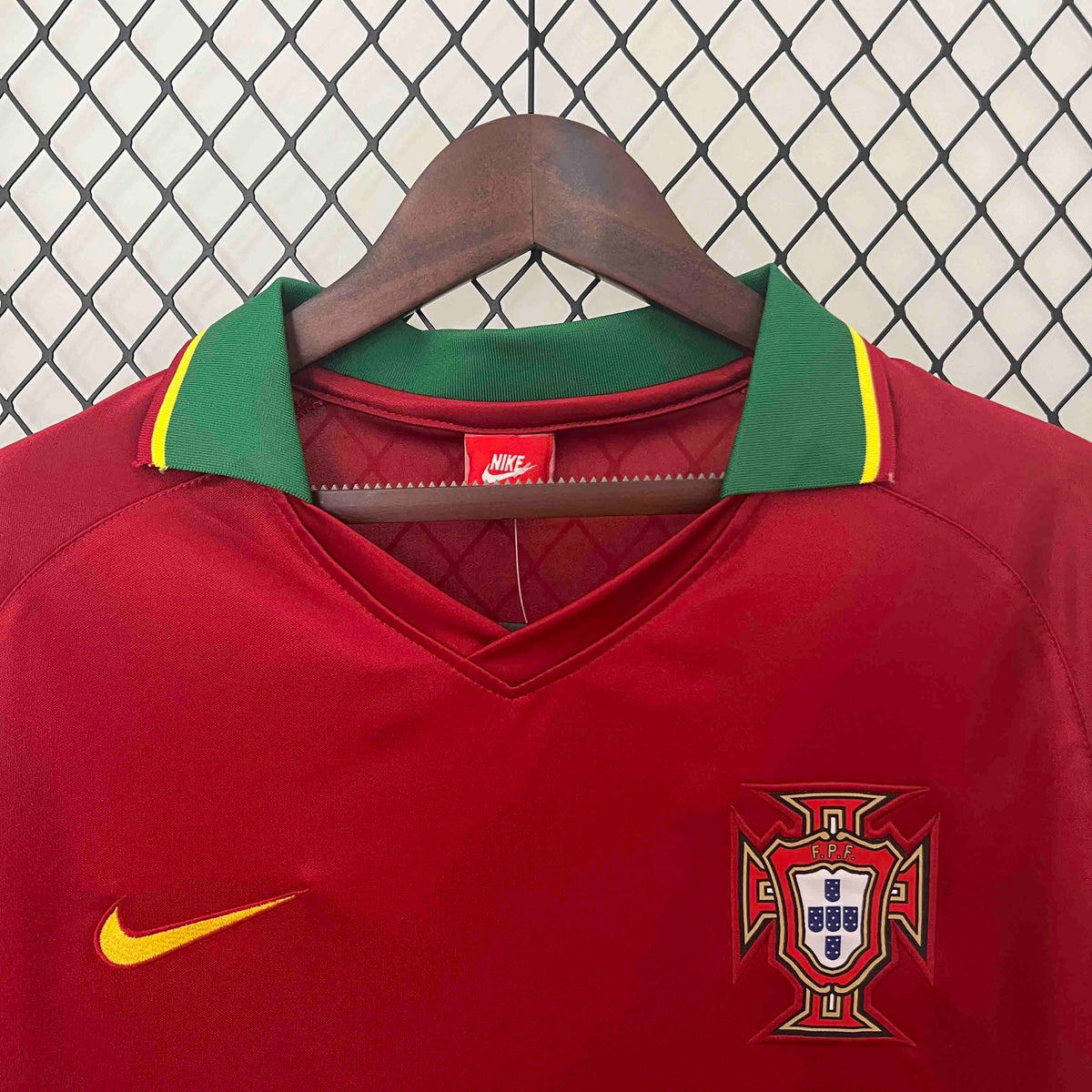 Portugal 1997 Retro Home Jersey