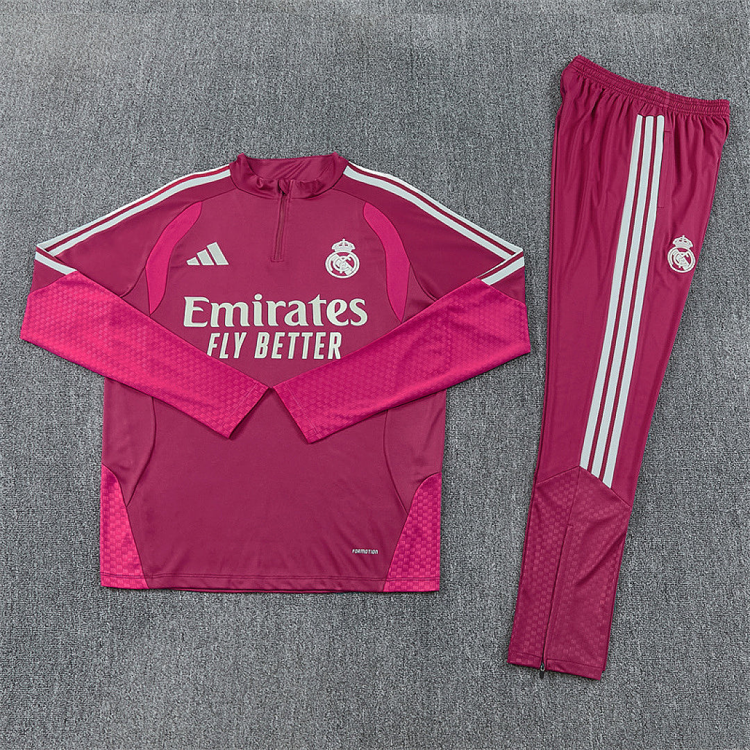 Real Madrid Pink Tracksuit 2026/27