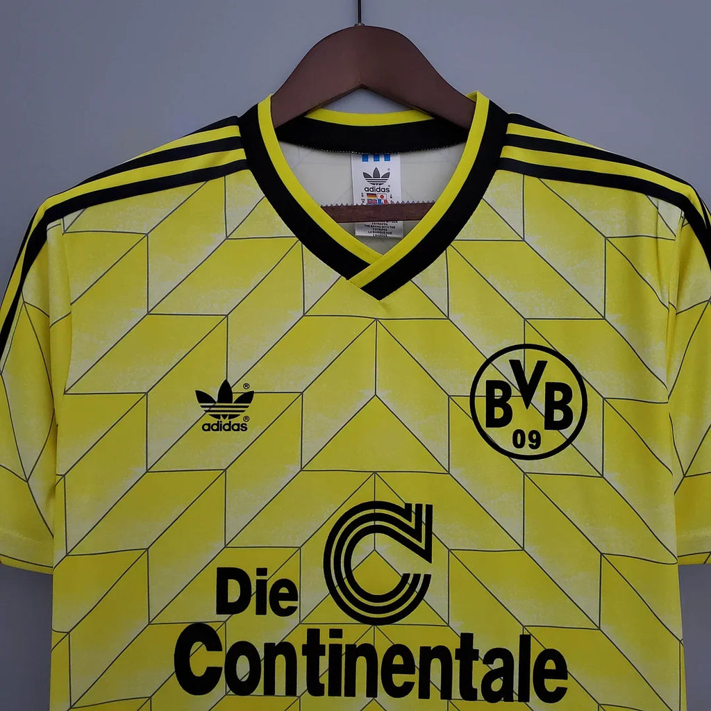 Borussia Dortmund 1988/89 Retro Home Jersey