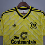 Borussia Dortmund 1988/89 Retro Home Jersey