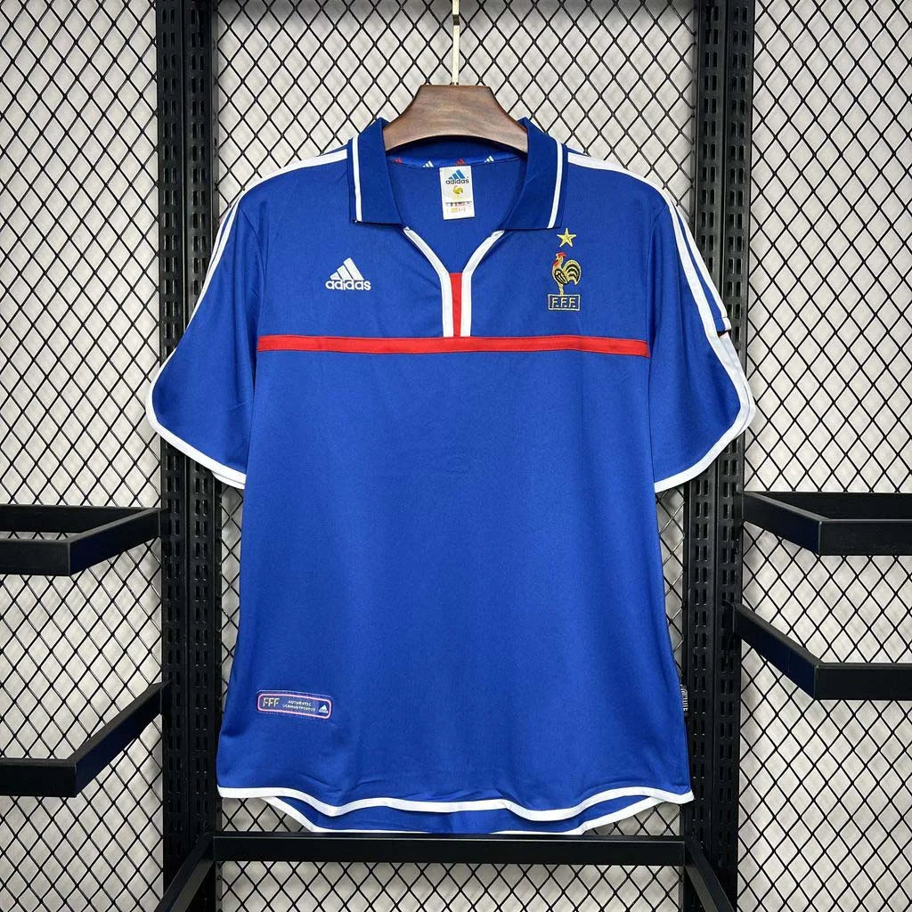 France 2000 Retro Home Jersey