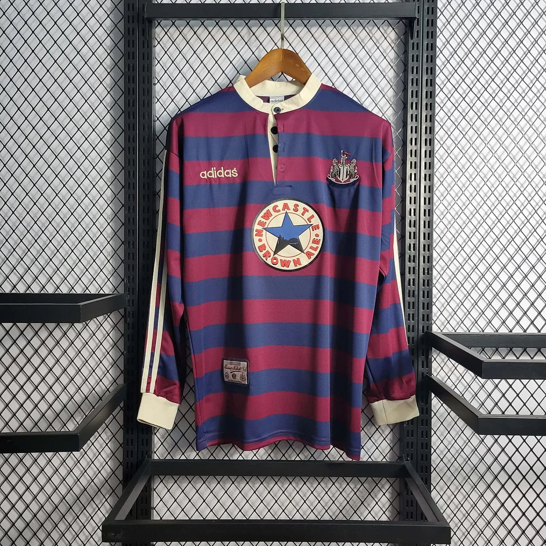 Newcastle United 1995/96 Retro Away Long Sleeve Jersey