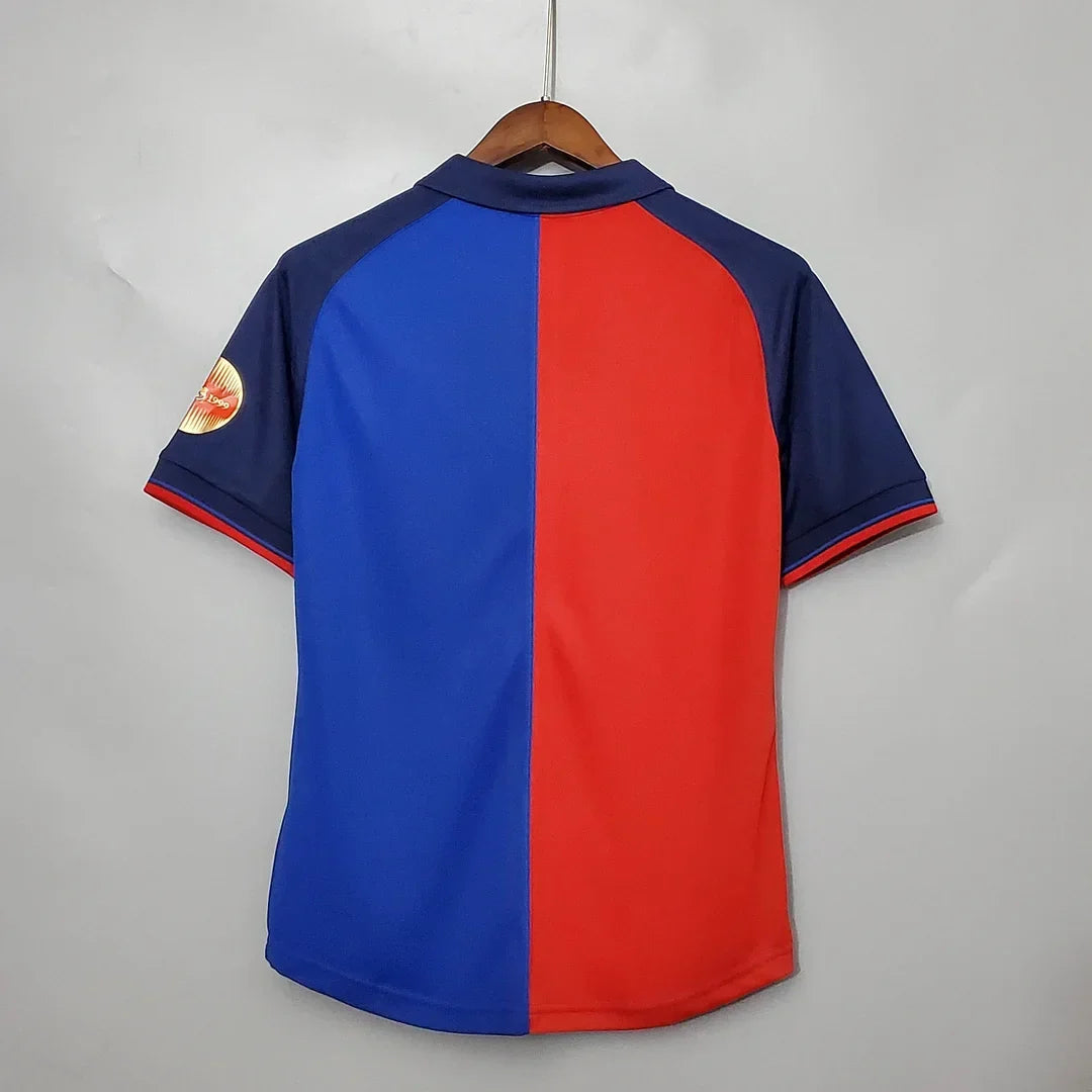 Barcelona 1999/00 Retro 100th Anniversary Home Jersey