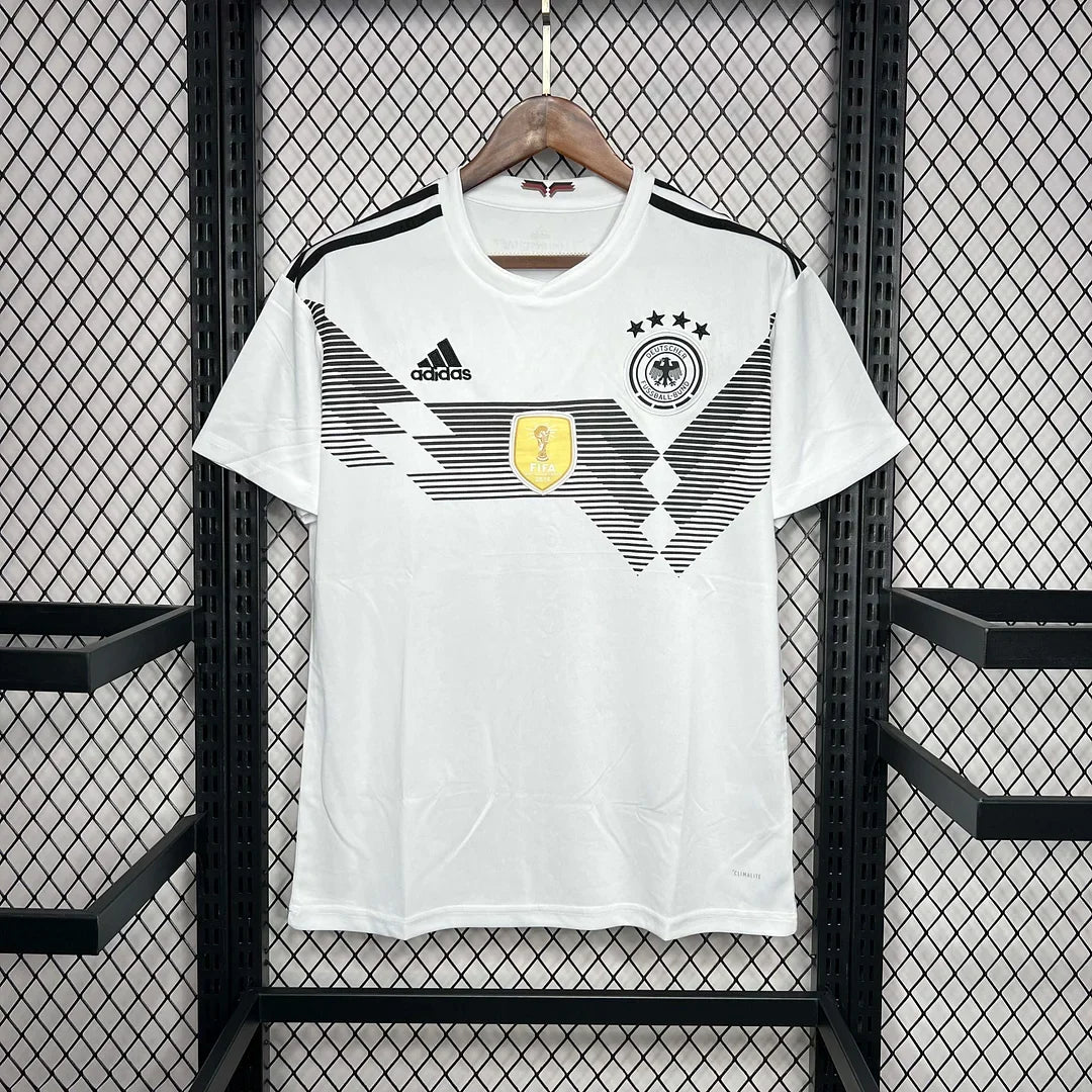 Germany 2018 Retro Home Jersey