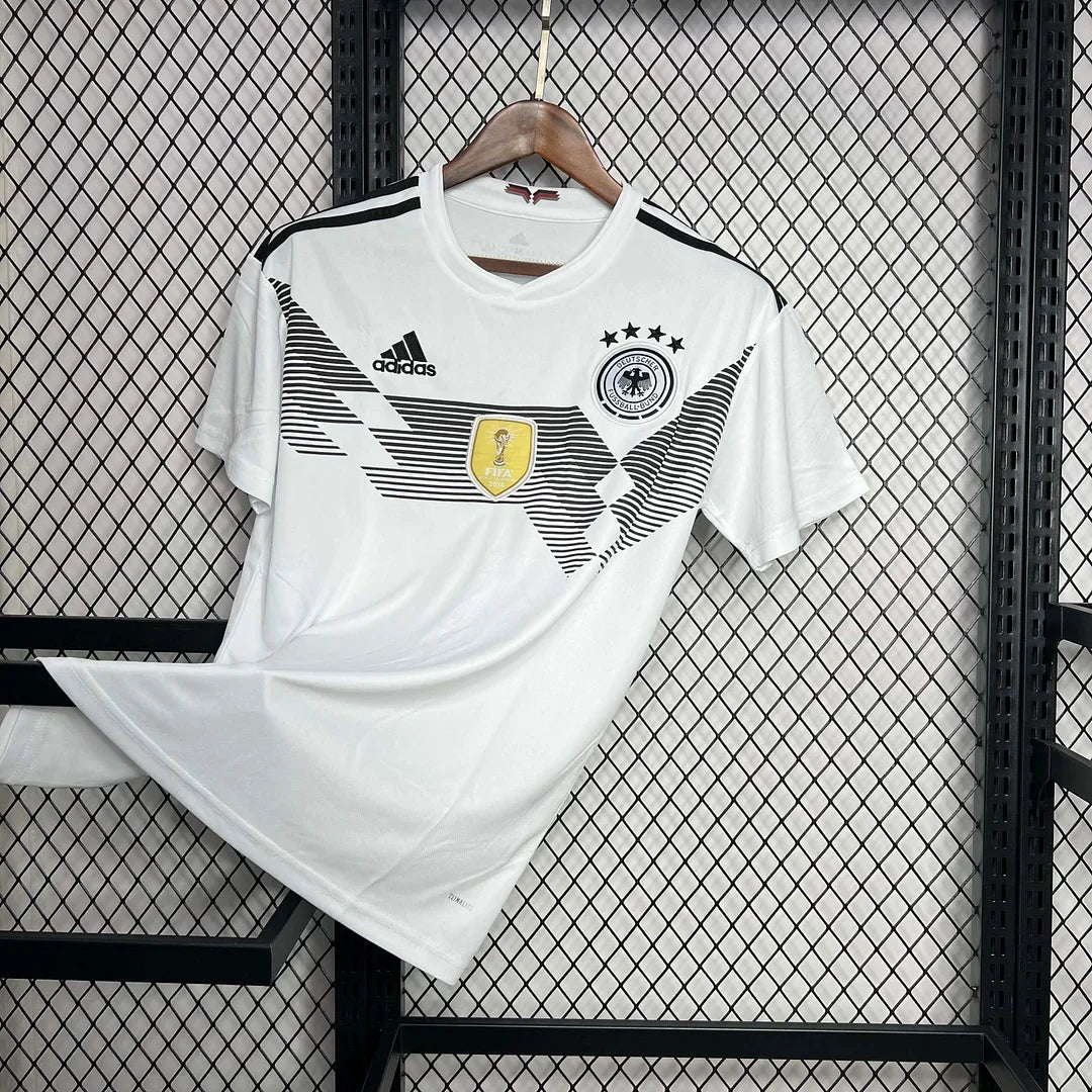 Germany 2018 Retro Home Jersey