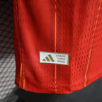 Spain World Cup 2026 Home Long Sleeve Jersey Player Version