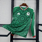 Mexico World Cup 2026 Home Long Sleeve Jersey Fan Version