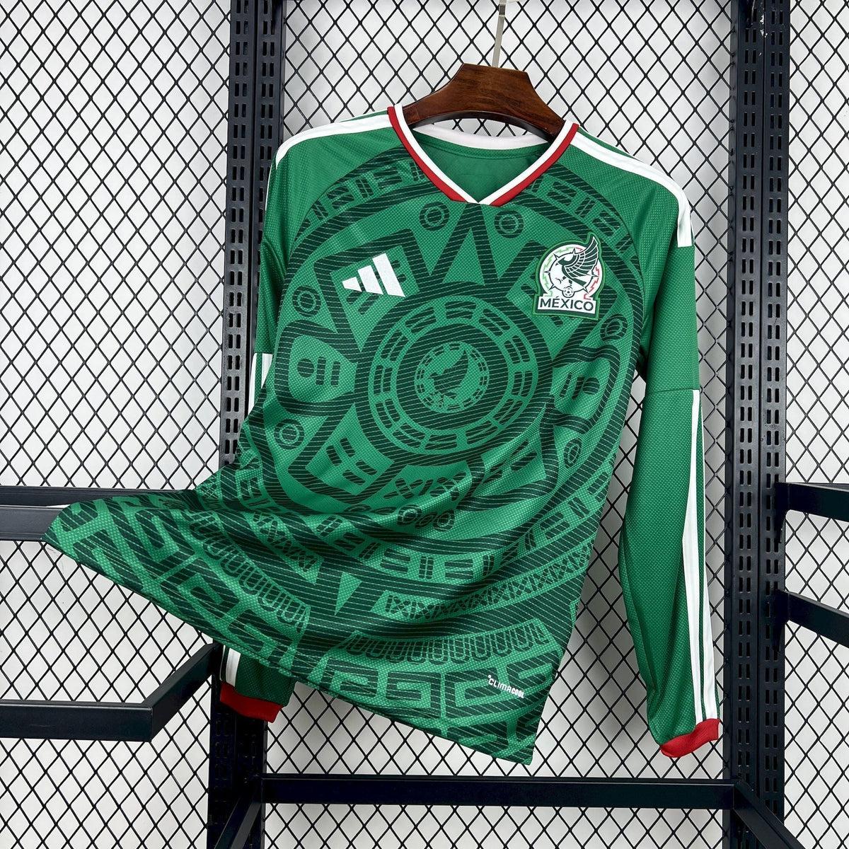 Mexico World Cup 2026 Home Long Sleeve Jersey Fan Version