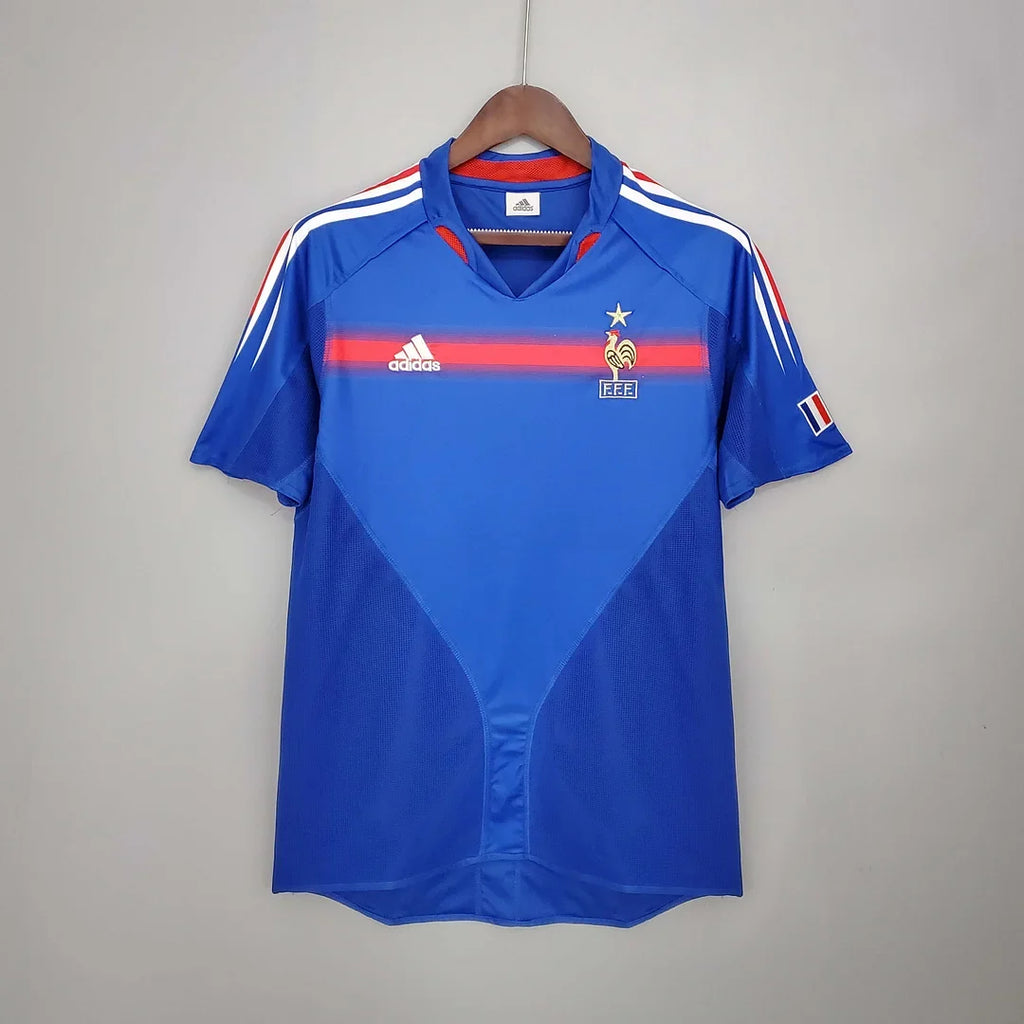 France 2004 Retro Home Jersey