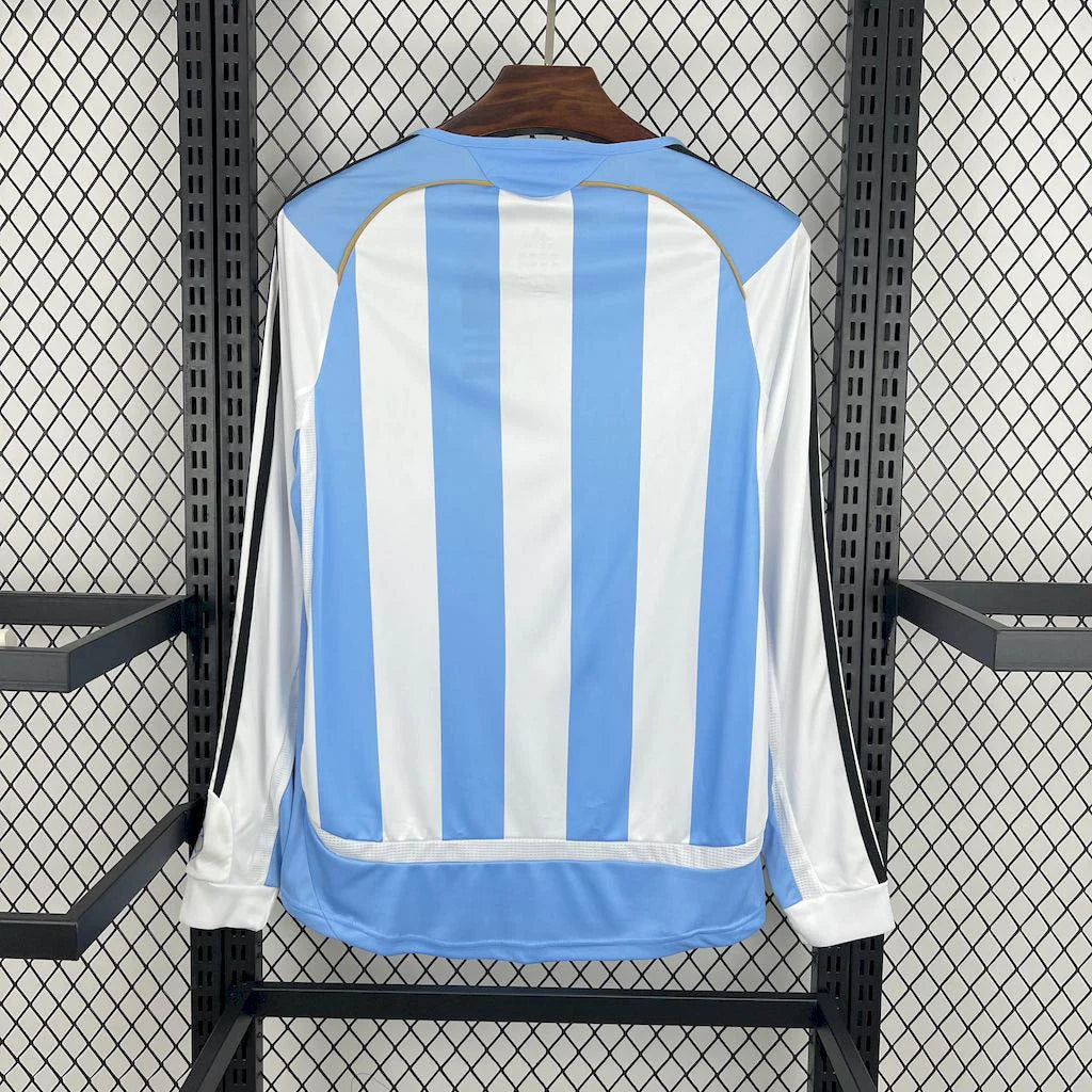 Argentina 2006 Retro Home Long Sleeve Jersey