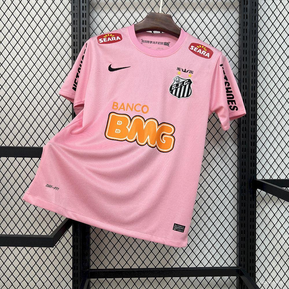 Santos 2012 Retro Pink Limited Edition Home Jersey