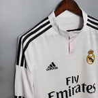 Real Madrid 2014/15 Retro Home Long Sleeve Jersey