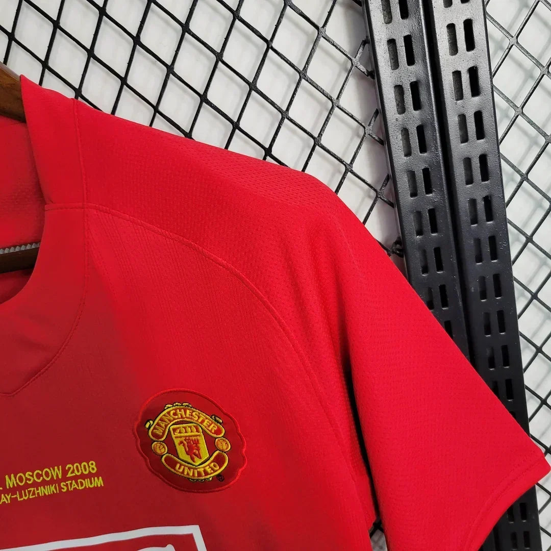 Manchester United 2007/08 Retro Champions League Home Jersey