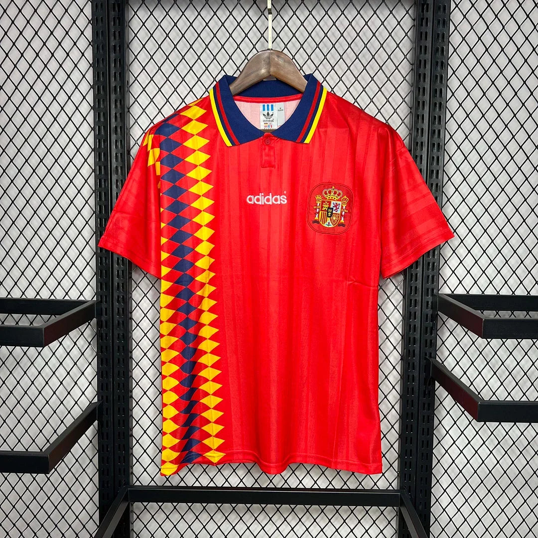 Spain 1994 Retro Home Jersey