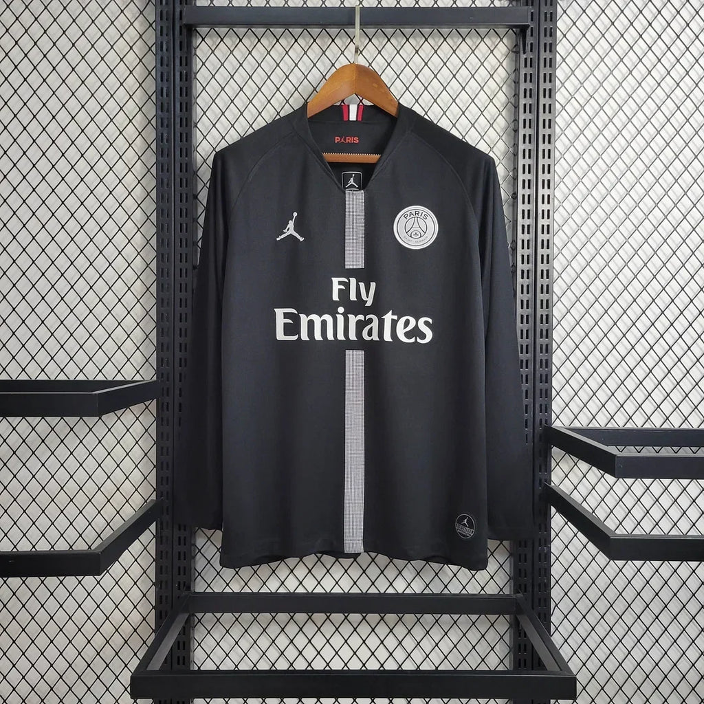PSG 2018/19 Retro Home Long Sleeve Jersey