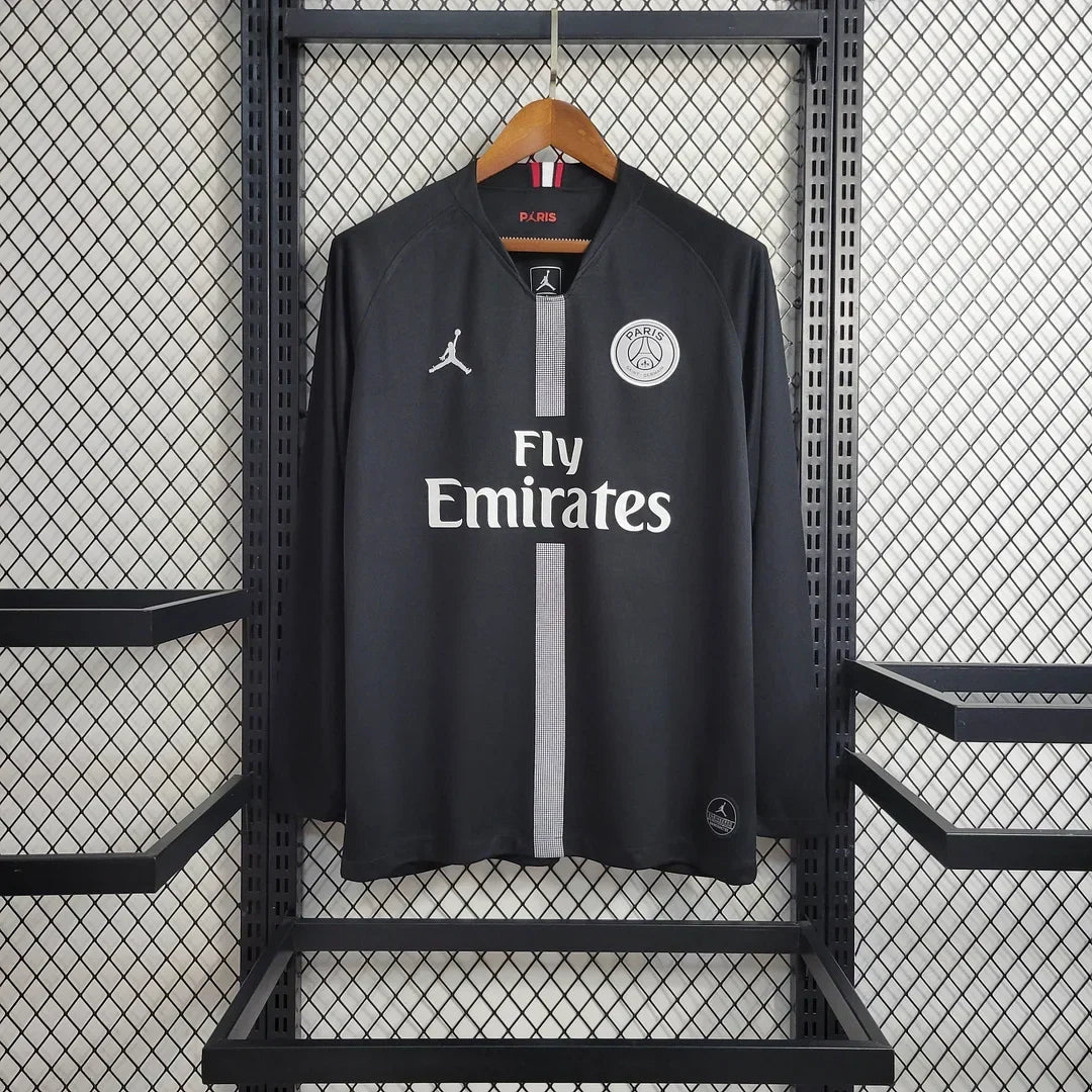 PSG 2018/19 Retro Home Long Sleeve Jersey