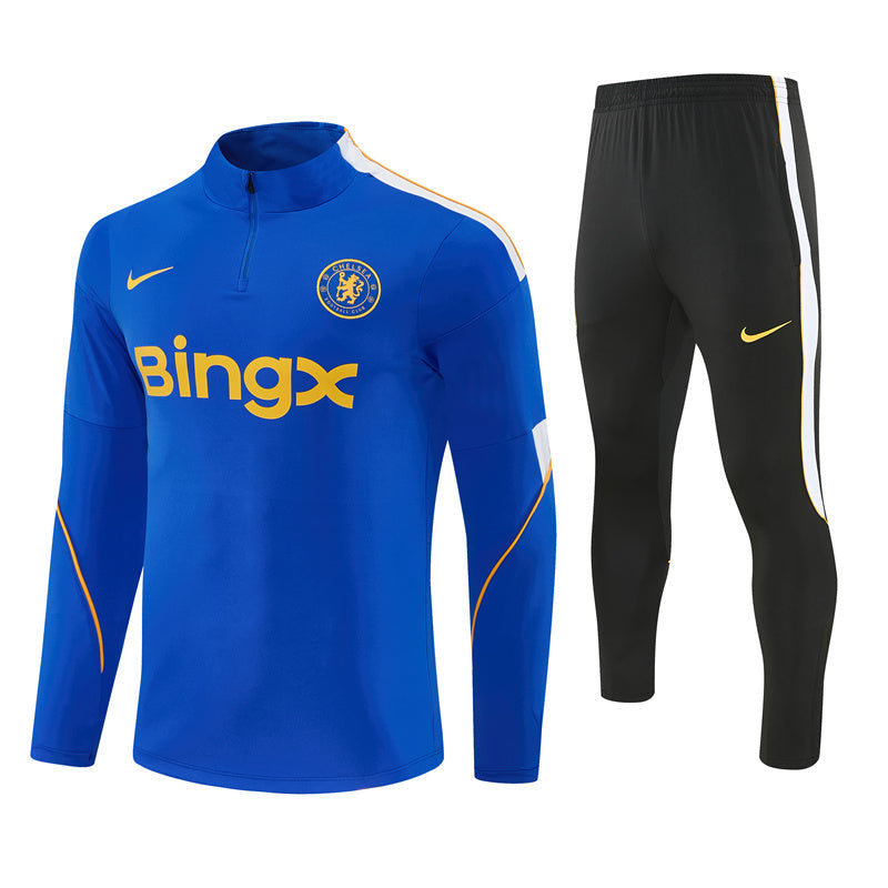 Chelsea Blue & Black Tracksuit 2026/27