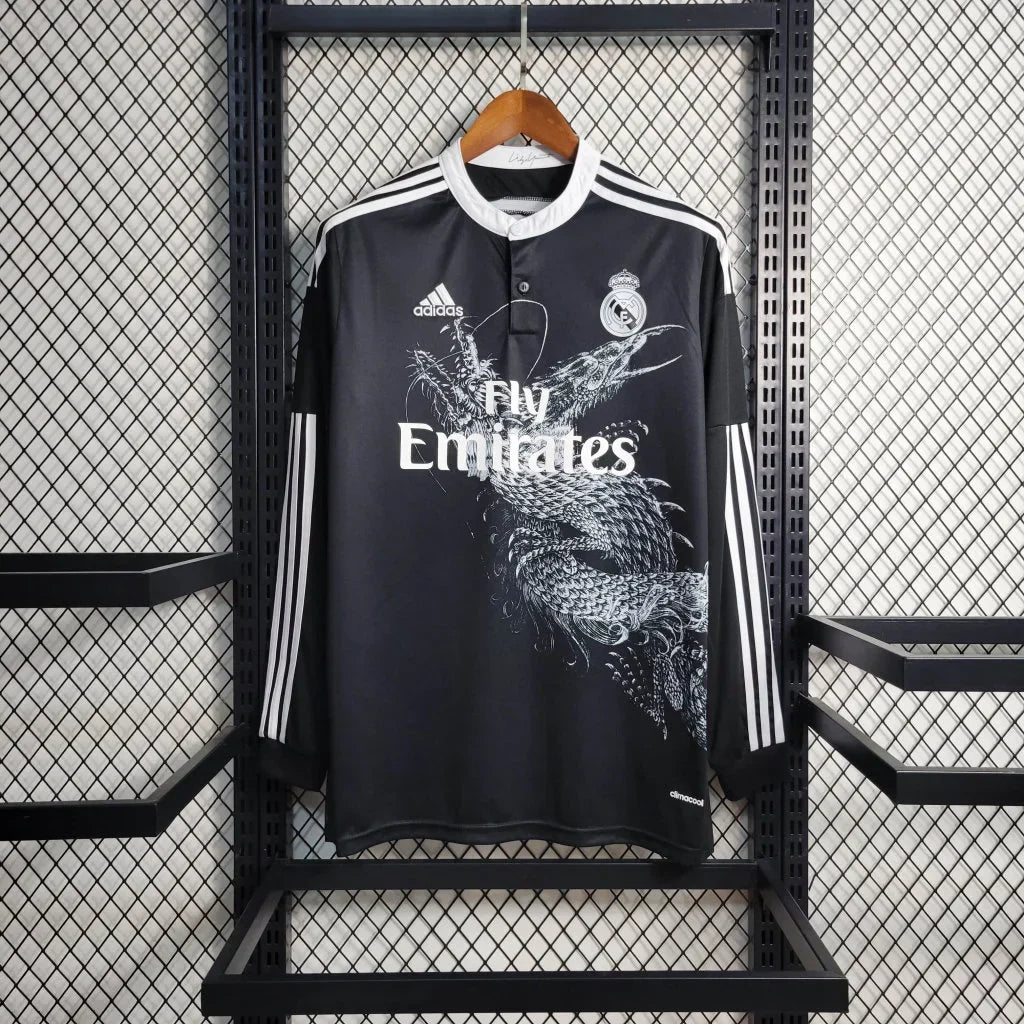 Real Madrid 2014/15 Retro Third Long Sleeve Jersey