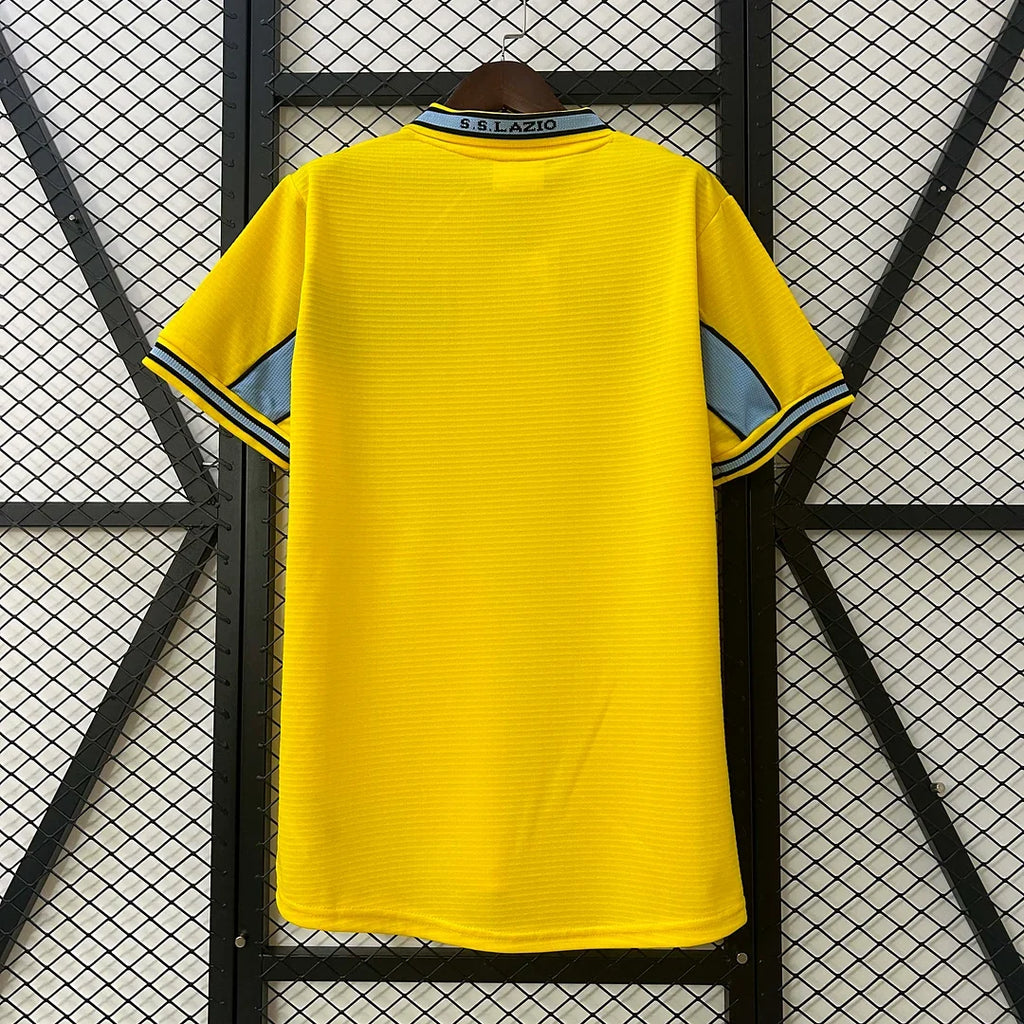 Lazio 1998/99 Retro Yellow Away Jersey