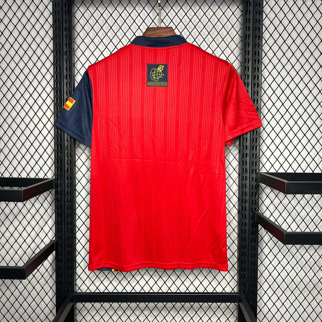 Spain 1996 Retro Home Jersey