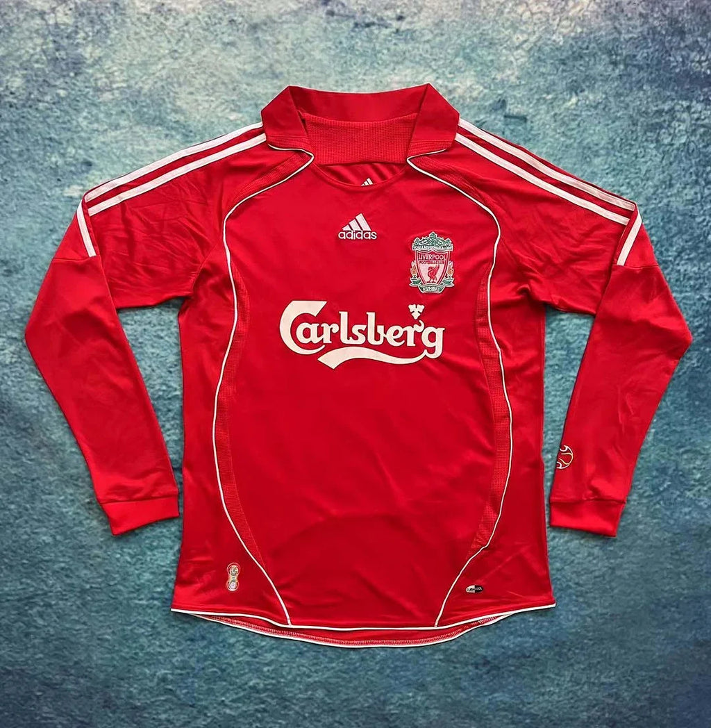 Liverpool 2006/07 Retro Home Long Sleeve Jersey