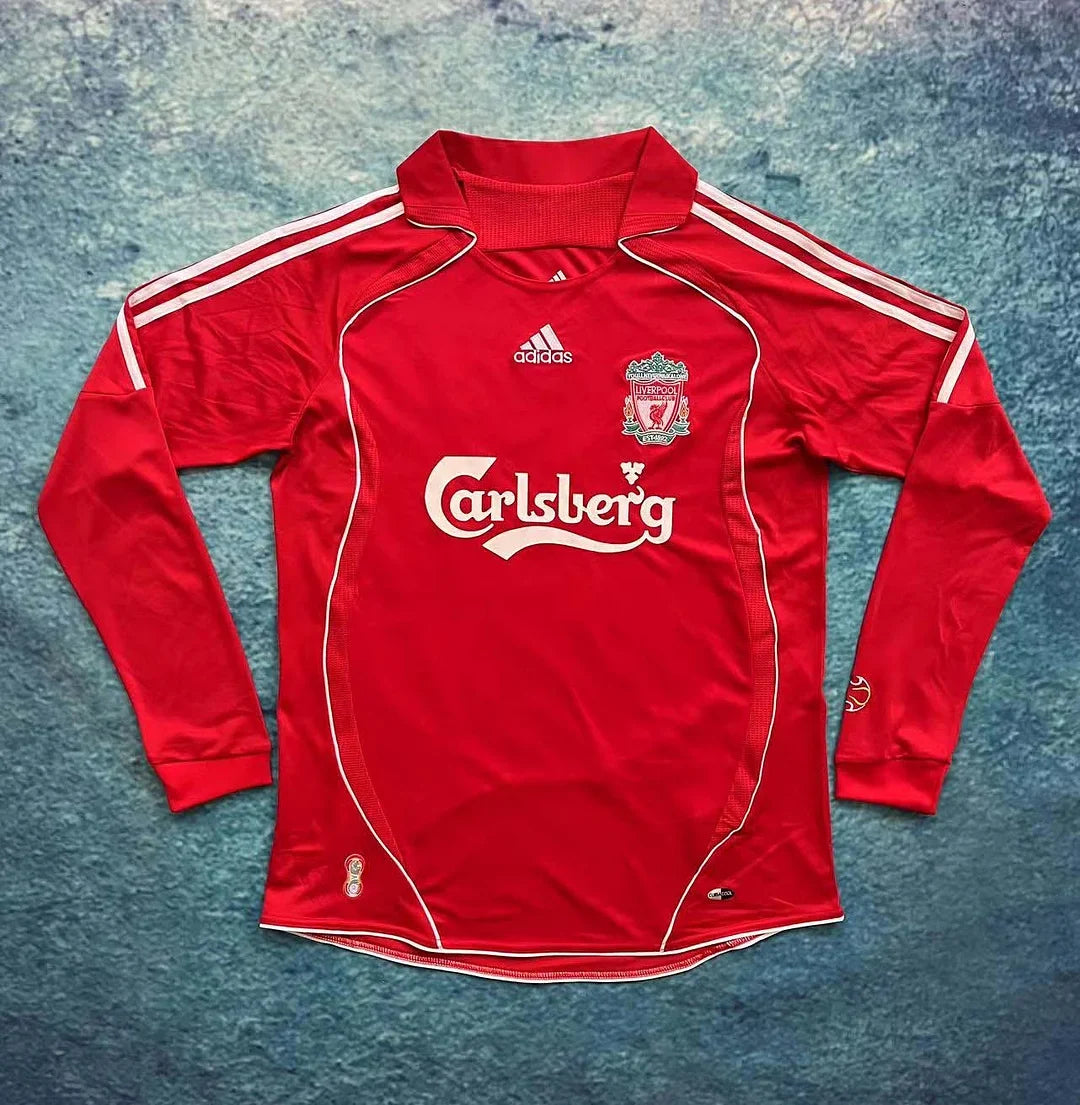 Liverpool 2006/07 Retro Home Long Sleeve Jersey