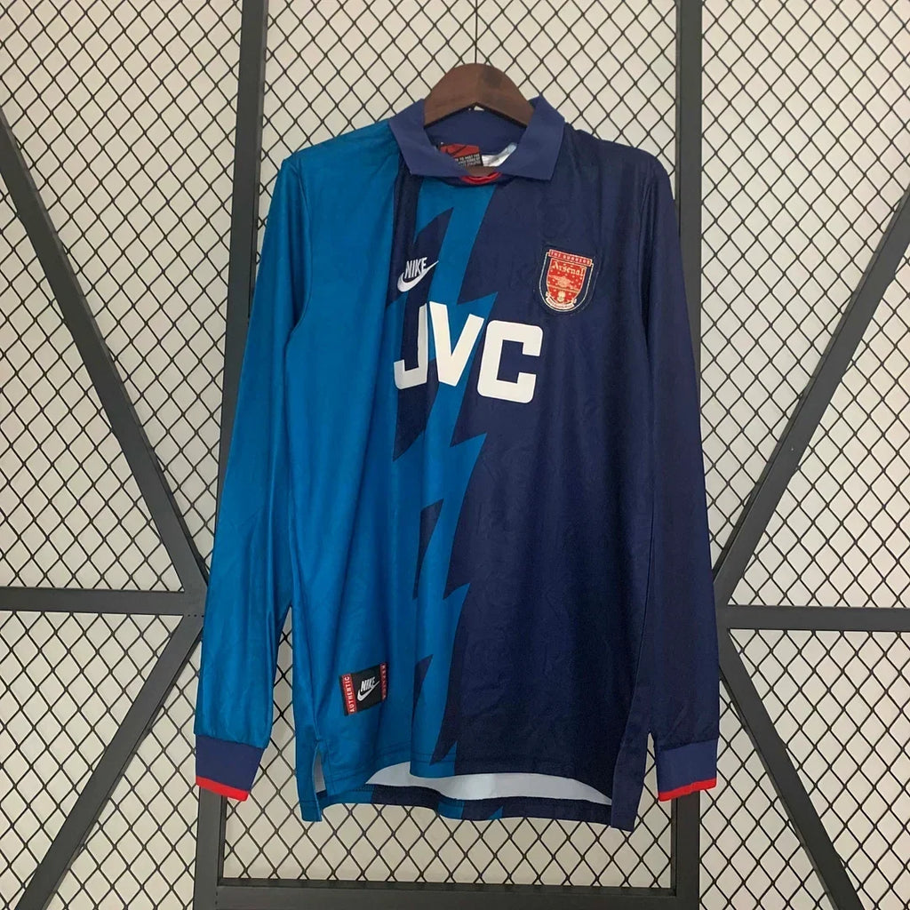 Arsenal 1995/96 Retro Away Long Sleeve Jersey